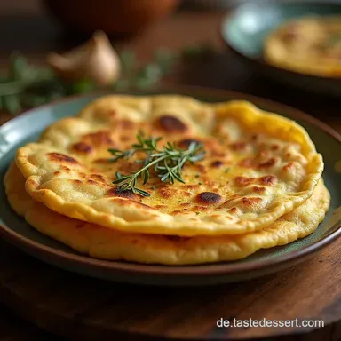 SaftigW&uuml;rzige Alu Parathas Das beste indische Fr&uuml;hst&uuml;ck Rezeptkarte
