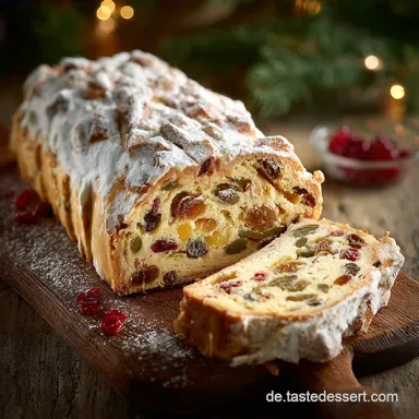 Marzipanstollen backen: Das traditionelle Rezept f&uuml;r saftiges Festgeb&auml;ck Rezeptkarte