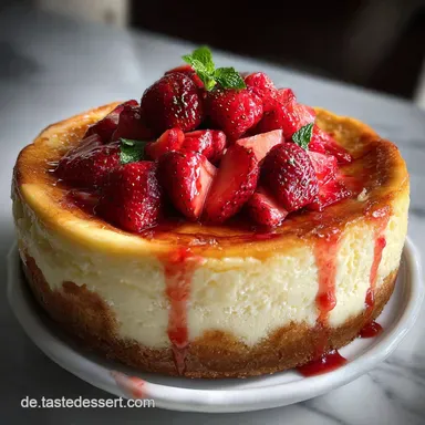 Perfektes New York Cheesecake Rezept (2 Std.) Rezeptkarte