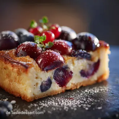 PflaumenK&auml;sekuchen: Das cremig-perfekte Rezept f&uuml;r den Herbst Rezeptkarte