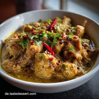 Pfeffer Knoblauch Chicken Curry: Intensives Knoblauch Curry Rezept Rezeptkarte