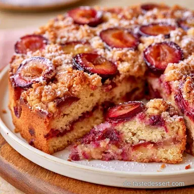 15 Pflaumenkuchen Rezepte: R&uuml;hrteig, Pudding & Streusel