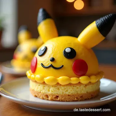 Pikachu Torte Mein Blitzrezept f&uuml;r Pok&eacute;mon Fans Rezeptkarte