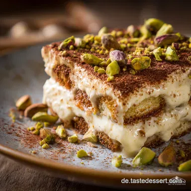PistazienTiramisu Das cremigste Rezept mit 100 Pistazienpaste Rezeptkarte