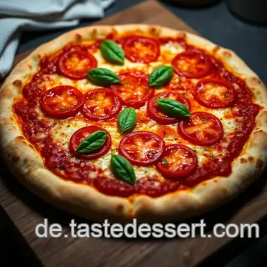 Die perfekte Pizza Margherita: Ein einfaches Rezept für echtes Italien Rezeptkarte