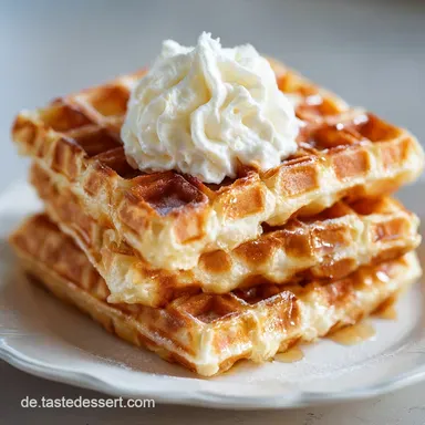 Quarkwaffeln Rezept: Luftig in 25 Minuten