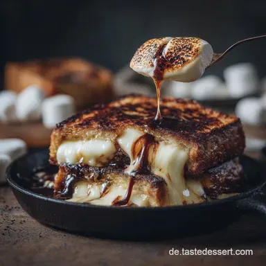 Raclette Nachtische Einfaches Schokoladen Raclette Rezept mit Marshmallows Rezeptkarte