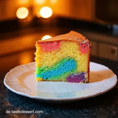 Regenbogen Einhorn Torte selber machen Mein magisches Rezept Rezeptkarte