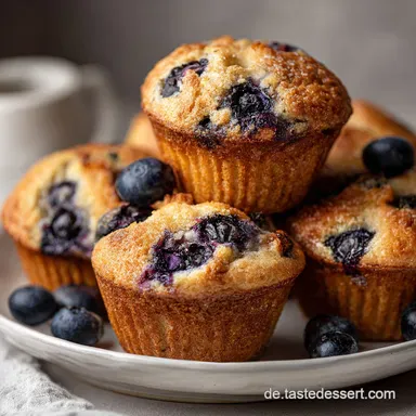 Rezept Blaubeeren Muffins: Mit Joghurt