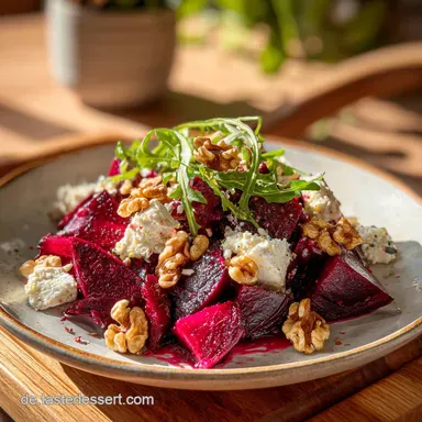 Rote Bete Salat mit Apfel in 15 Min. Rezeptkarte