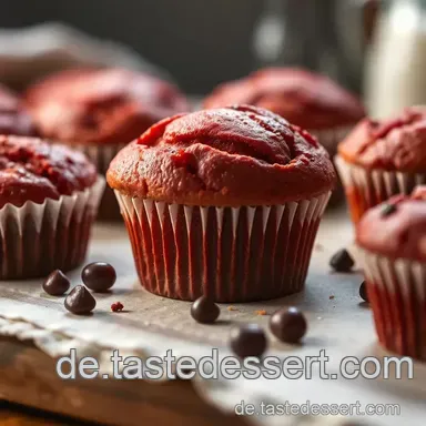 Himmlisch saftige Rote Samtmuffins: Das beste Rezept für jeden Anlass Rezeptkarte