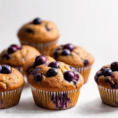 Saftige Blaubeer Muffins: Rezept wie von Oma! Rezeptkarte