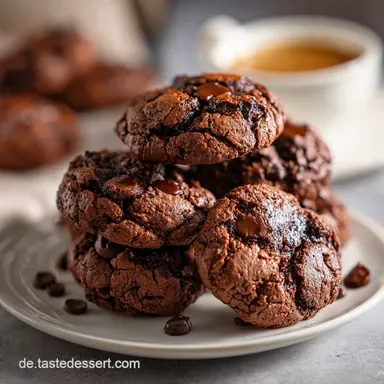 Schokoladenkekse: Intensiv Schokoladig in 20 Minuten Rezeptkarte