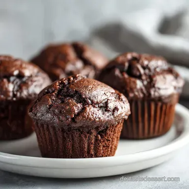 Saftige Schokomuffins: Mit Joghurt f&uuml;r 12 Portionen