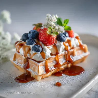 Waffeln mit Quark: Saftige Waffeln ohne Ei