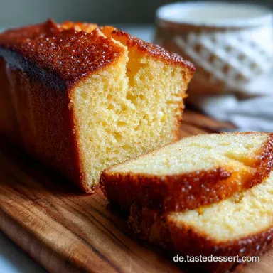 Saftiger R&uuml;hrkuchen mit Puddingpulver f&uuml;r Kastenform Rezeptkarte