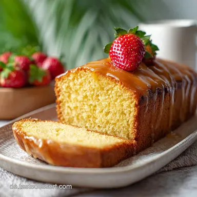 Saftiger R&uuml;hrkuchen mit Puddingpulver f&uuml;r Kastenform