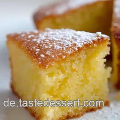 Saftiger Zitronenkuchen: Omas Rezept für Sonnenschein! Rezeptkarte