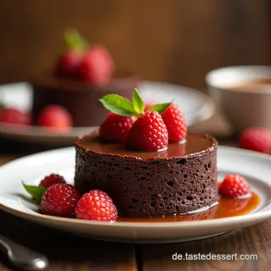 Einfaches Ganache Rezept Mein Geheimnis f&uuml;r Schokohimmel Rezeptkarte