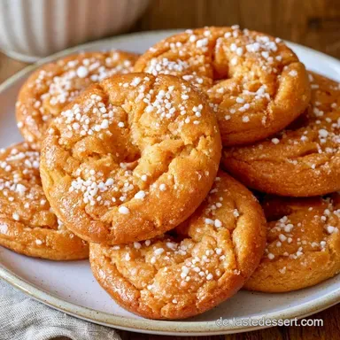 Schmandkringel mit Hagelzucker