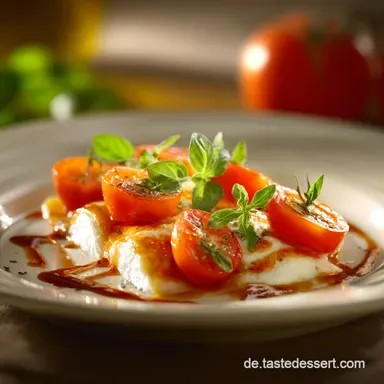 TomatenMozzarellaLasagne: Cremig, vegetarisch und schnell zubereitet Rezeptkarte