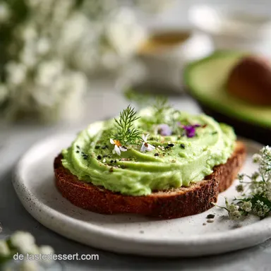 Schneller Avocado Aufstrich: Blitzschneller Dip f&uuml;r Parties Rezeptkarte