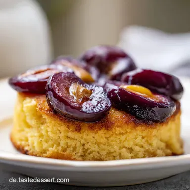 Pflaumenkuchen Mit R&uuml;hrteig Rezeptkarte