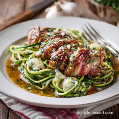 Feierabend Saltimbocca Schnelles Low Carb Gericht mit Zoodles Rezeptkarte