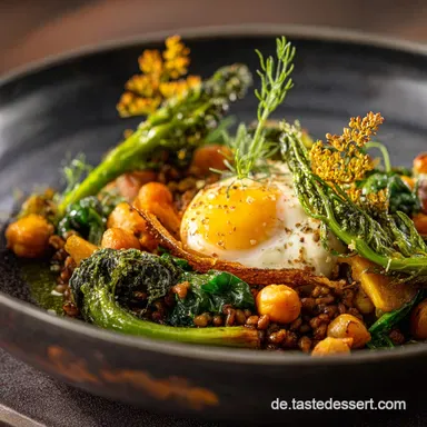 Reisgericht mit Kichererbsen Gesund vegan schnell in 40 Minuten