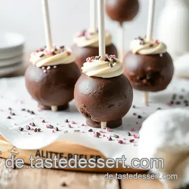 Kuchen & Cake Pops: Schoko-Kirsch-Traum vom Blech zum Stiel! Rezeptkarte