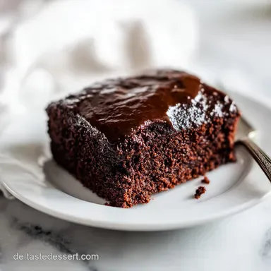 Schoko Pudding Kuchen: Saftiger Schoko-Vanille Blechkuchen Rezeptkarte