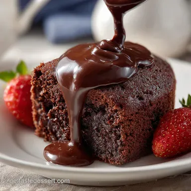 Schokokuchen mit Pudding f&uuml;r 12 Portionen