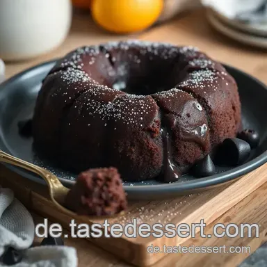 Schokoladenglut – Das Beste Rezept für Lava Cake Rezeptkarte