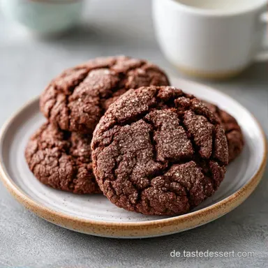 Schnelle Schokoladenkekse (22 Min) Rezeptkarte