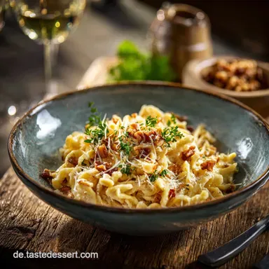 Selbstgemachte Sp&auml;tzleKn&ouml;pfle Schw&auml;bisches Original Zart und Bissfest Rezeptkarte