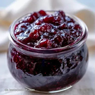 Schwarze Johannisbeermarmelade in 35 Min Rezeptkarte