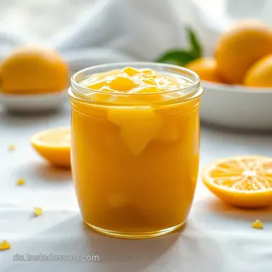 Sonnenschein im Glas: Rezept für leckere Zitronenmarmelade Rezeptkarte