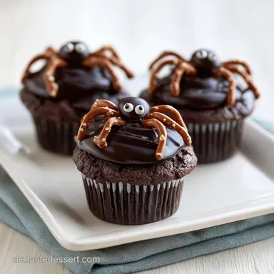 Spinnen-Muffins In 35 Minuten Rezeptkarte