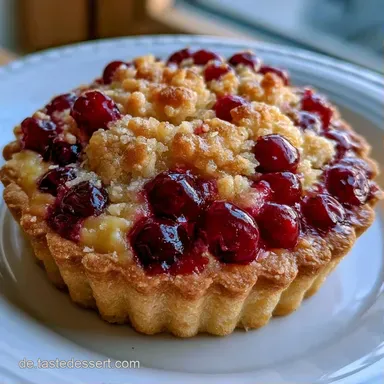 Streuseltaler Mit Johannisbeeren: 12 Stk Rezeptkarte