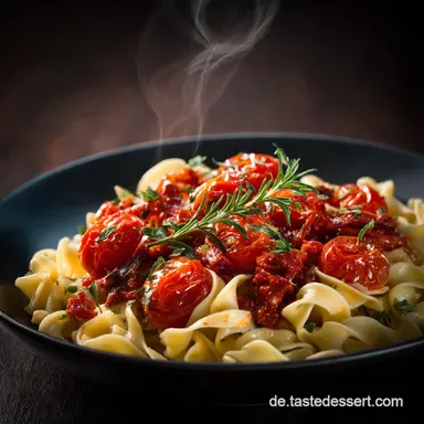 Pastasauce wie von Nonna: Samtige Tomaten-Sahne-Sauce mit Umami Rezeptkarte