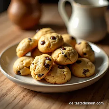 Gesunde No Bake Cookie Dough S&uuml;ndigen erlaubt Vegan Glutenfrei Rezeptkarte