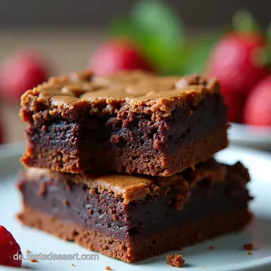 Vegane Brownies S&uuml;ndhaft saftig einfach backen