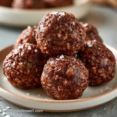 S&uuml;&szlig;e Snacks mit Datteln in 25 Minuten Rezeptkarte