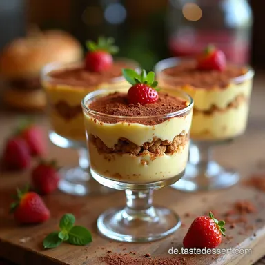 Tiramisu im Glas Italien zum L&ouml;ffeln Einfach Lecker Rezeptkarte