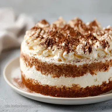 Tiramisu-Torte f&uuml;r Geburtstage: 1h 5min