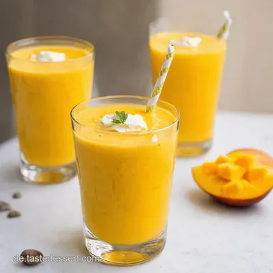 Mango Lassi Rezept Tropischer Genuss wie in Goa Rezeptkarte