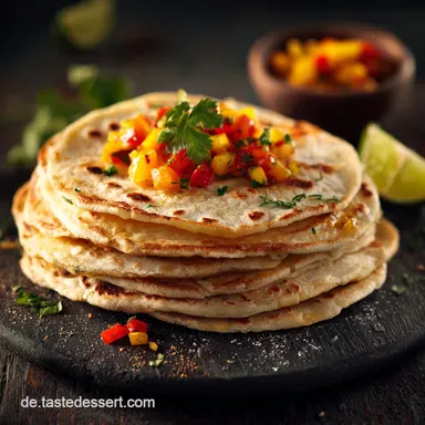 Vegane glutenfreie Tortillas: Authentisch Geschmeidig Rezeptkarte