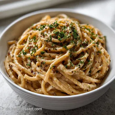 Tahini Pasta Vegan: Blitzschnell Cremig mit Zitrone Rezeptkarte