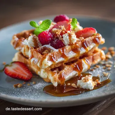 Vegane Waffeln: Das einfache Rezept f&uuml;r extra knusprige Waffeln Rezeptkarte