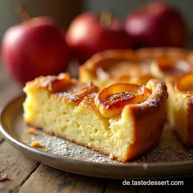 Veganer Apfelkuchen Einfach himmlisch backen Mein Rezept Rezeptkarte